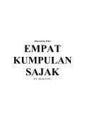 Manuskrip Empat Kumpulan Sajak